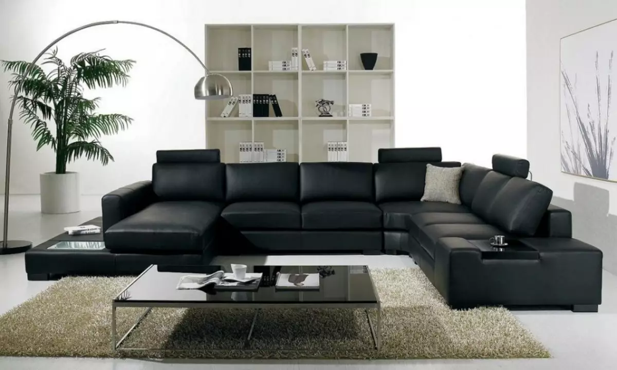 Sofa dotoreak (76 argazki): modako koloreak. Zer material daude orain modan? Beste joera batzuk, adibideak barrualdean 9215_41