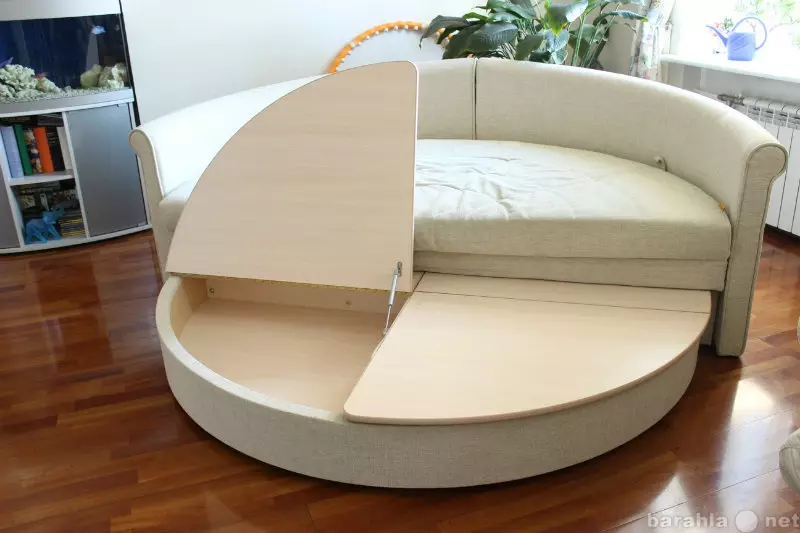 Retractable κρεβάτια καναπέδες: Retractable μοντέλα με κουτιά σεντόνια και χωρίς αυτούς, καναπέδες με λεία θέση ύπνου, μηχανισμοί 9221_20