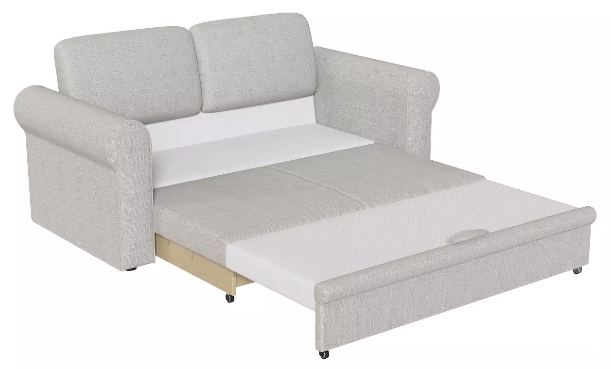 Retractable κρεβάτια καναπέδες: Retractable μοντέλα με κουτιά σεντόνια και χωρίς αυτούς, καναπέδες με λεία θέση ύπνου, μηχανισμοί 9221_7