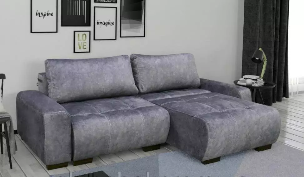 Αρθρωτός καναπέδες μετασχηματιστή (26 φωτογραφίες): Επιλέξτε έναν μετασχηματιστή με ύπνο ή καναπέ-κρεβάτι από μονάδες 9222_12