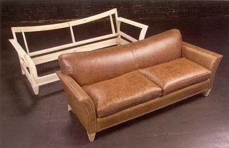 Dobbelt sofaer (54 billeder): Standardstandarder for 2-personers bløde sofaer, kompakte modeller til rekreationsbredde 140 cm og meget mere 9235_31