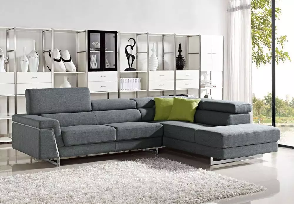 Modern Canfa (47 Fotoen): Eck an direkt Modeller am modernen Stil, ausklappende Sofasbetten an anerer 9250_18