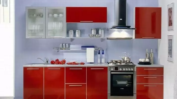 O que é uma cozinha modular? Qual é a diferença do fone de ouvido costumeiro da cozinha? Vantagens e desvantagens de cozinhas modulares 9358_42