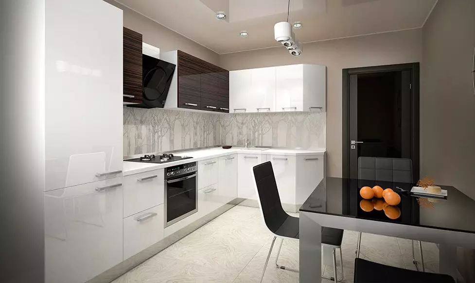 Уютна кухня (79 снимки): Как да създадем комфорт в кухнята в апартамента? Красиви дизайнерски идеи за леки кухни. Как да го оборудваме? 9370_36