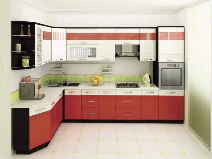 模塊化廚房（79張照片）：普羅旺斯家具和其他款式的廚房耳機。選擇現成廚房經濟級 9381_40