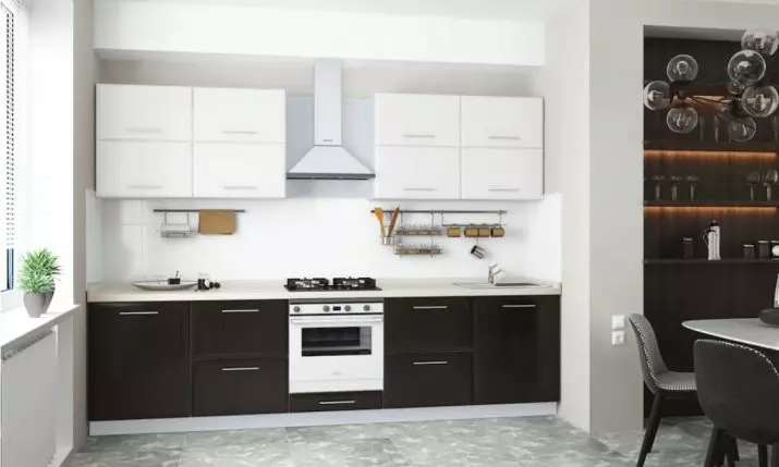 模塊化廚房（79張照片）：普羅旺斯家具和其他款式的廚房耳機。選擇現成廚房經濟級 9381_58