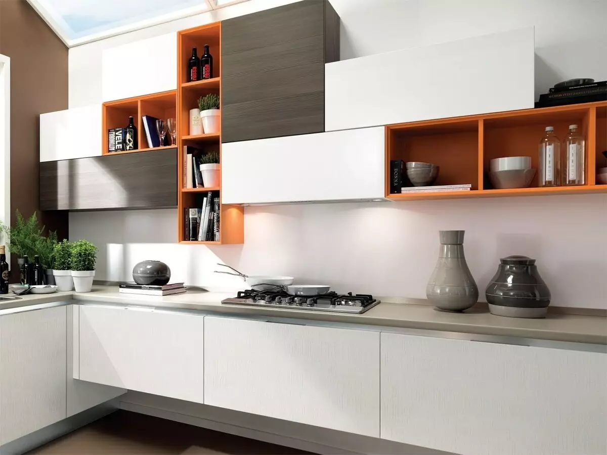 Virtuvės ergonomika (79 nuotraukos): Kaip įdėti baldus ir organizuoti įrangą? Pagrindiniai planavimo principai. Ergonominiai matmenys 9413_33