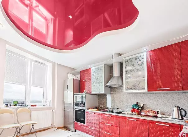 Desain dapur 13 méter pasagi. M (66 poto): Gagasan Perencanaan 13 13 méter pasagi sareng balkon sareng bisuk, dapur internal dina kuadad 10 sareng proyék-kuadrat sanés 9436_24