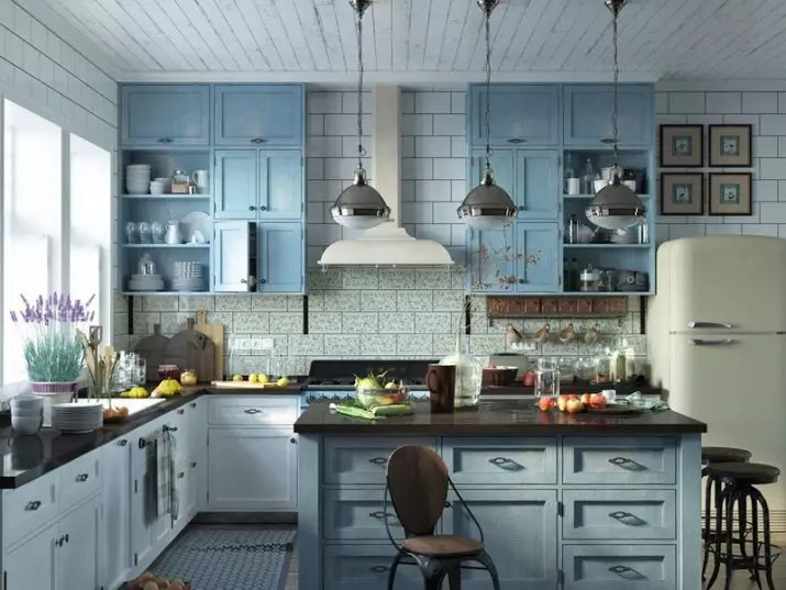 Μεγάλο σχέδιο κουζίνας σε ιδιωτικό σπίτι (49 φωτογραφίες): σχεδιασμός και εσωτερικές επιλογές για μια μεγάλη κουζίνα περιοχής. Πώς να το δώσετε με έπιπλα; 9449_44