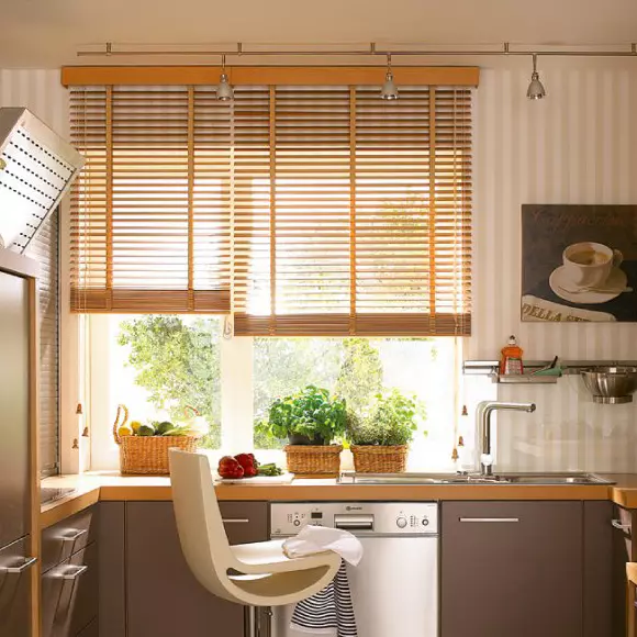 Little Cuisine (124 fotografií): Interiérový dizajn s malou izbou, kuchynský nábytok Malé námestie, kuchyňa dekorácie v byte, krásny dizajnér dokončenie možnosti 9450_103
