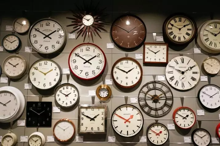 Zegar ścienny w kuchni (51 zdjęć): Gdzie wiesz zegar kuchenny z timerem? Oryginalne i piękne modele we wnętrzu. Czy mogę powiesić je przez drzwi? Prowansja zegarki 9453_24