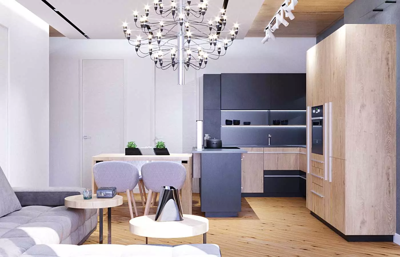 Virtuvės dizainas 9 kvadratiniai metrai. M (143 nuotraukos): planavimo ir interjero virtuvės idėjos 9 kvadratinių metrų tipiškuose butuose, dizainerio projektuose 9456_41