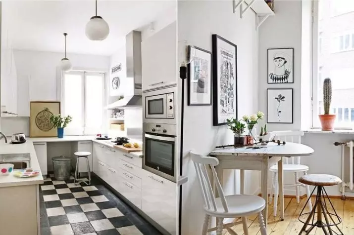 Imagini în bucătărie (48 fotografii): Ce poate fi atârnat pe perete? Picturi frumoase de ulei în interior, în continuare dureri cu fructe și albine de bucătărie alb-negru 9458_46