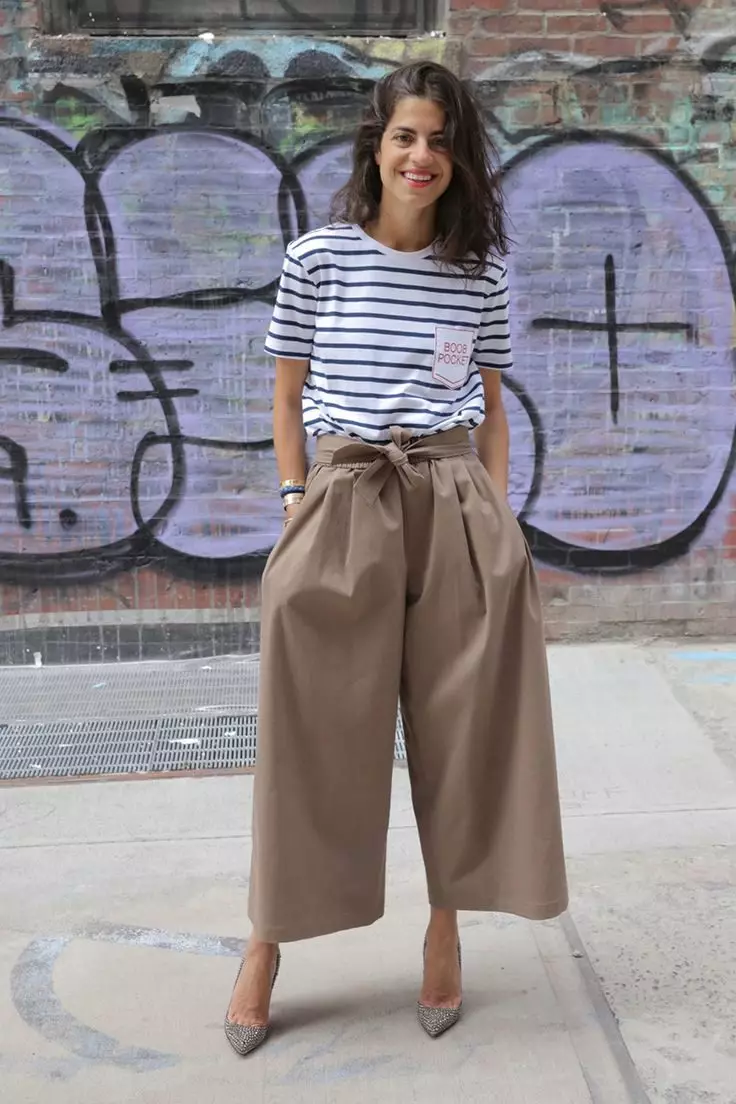 Trousers cyrours (foto 59): Modelsdị owu, ihe kpatara ya 946_27