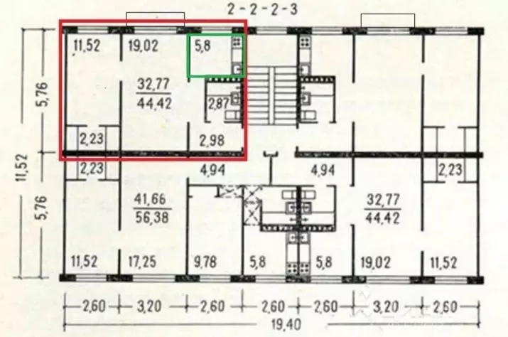 ขนาดห้องครัวใน Khrushchev (26 รูป): พื้นที่มาตรฐานคืออะไรและมีการออกแบบห้องครัวขนาดเล็กอย่างไร? 9477_5