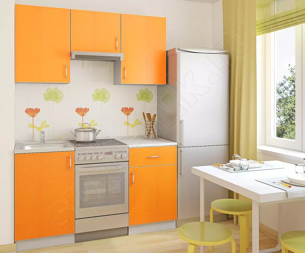 Kuchyně v domácnosti (46 fotek): kuchyňský design 6m². Metry a opravy jiných malých kuchyních, plánování nápadů 9482_29