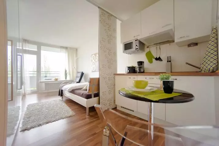 Zonasi Dapur (55 Foto): Cara Membagi Ruang Dapur Kecil menjadi Dua Zona? Opsi Desain Area Rekreasi 9486_54