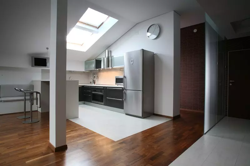 廚房 - 工作室20平方米。 M（50張照片）：公寓內設有20個正方形面積的組合式房間的設計選項 9488_27