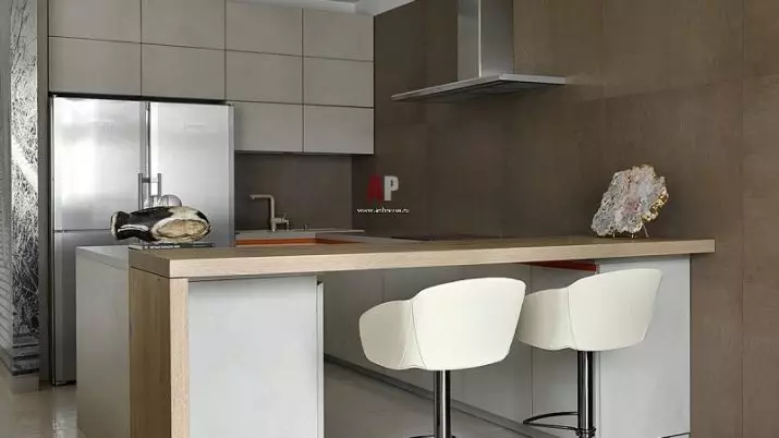 Kitchen-Studio 20 kvadrataj metroj. M (50 fotoj): Dezajno ebloj por kombinitaj ĉambroj kun areo de 20 kvadratoj en la apartamento 9488_47