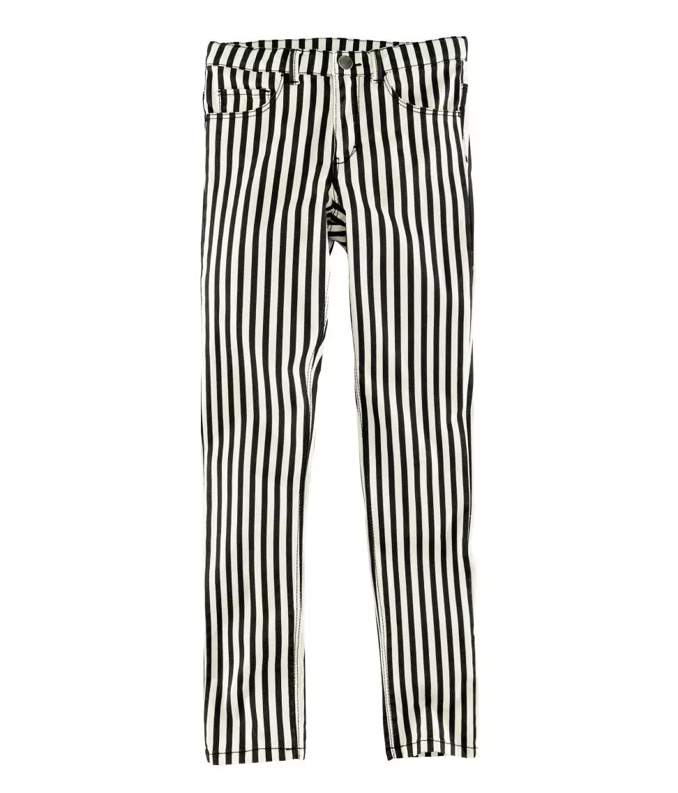 Striped hlače (52 fotografij): Kaj nositi črtaste hlače 949_13