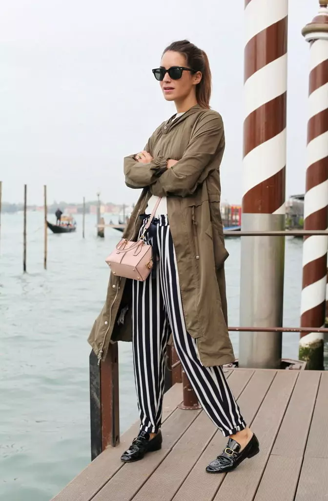 Striped pants (52 photos): What to wear striped pants 949_27