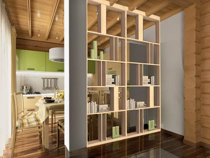 Дизайн кухні-вітальні (152 фото): інтер'єр суміщених кімнат в квартирі, приклади проектів кухні, об'єднаної з залом, варіанти оформлення 9515_63