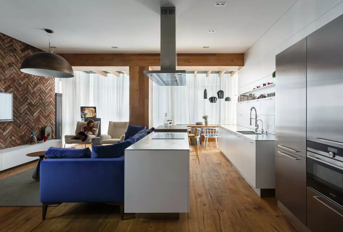 Design Kitchen-living ည့်ခန်း 25 စတုရန်းမီတာ။ မီတာ (85) ဓာတ်ပုံများ) - စတူဒီယိုတိုက်ခန်းများရှိမီးဖိုချောင်သုံးခန်းများအရအာရုံစိုက်ခန်းများရှိသည့်အခန်းများနှင့်ပေါင်းစပ်ထားသောမီးဖိုချောင်သုံးခန်း 9523_74