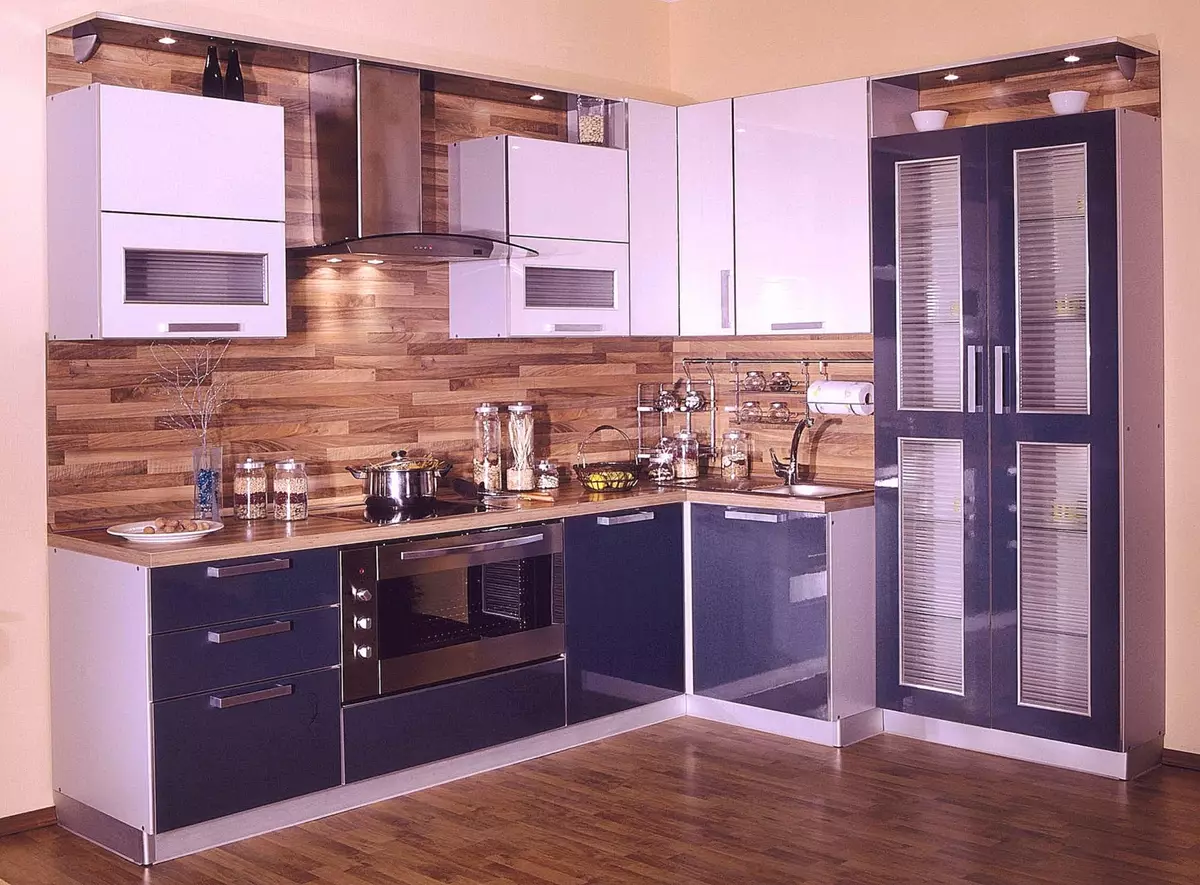 کابینت های آشپزخانه برای آشپزخانه (56 عکس): آشپزخانه به حالت تعلیق دیوار بالا قفسه 36-60 سانتی متر و 72-96 سانتی متر، گزینه های دیگر 9561_14