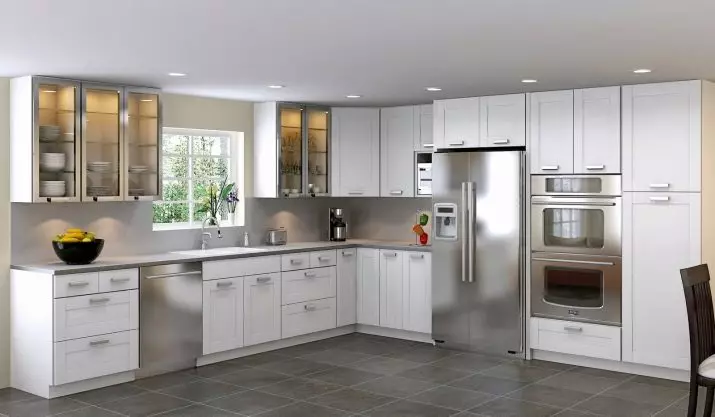 Навісні шафи для кухні (56 фото): кухонні підвісні настінні верхні шафки 36-60 см і 72-96 см, інші варіанти 9561_2