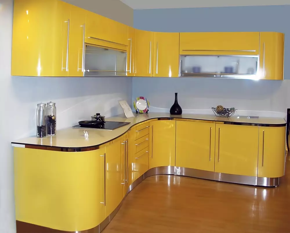 Окачените шкафове за кухня (56 снимки): кухненски окачен на стената топ шкафчета 36-60 см и 72-96 см, и други опции 9561_54