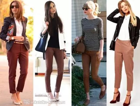 Brown pants (68 photos): What to wear 960_42