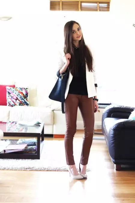 Brown pants (68 photos): What to wear 960_48