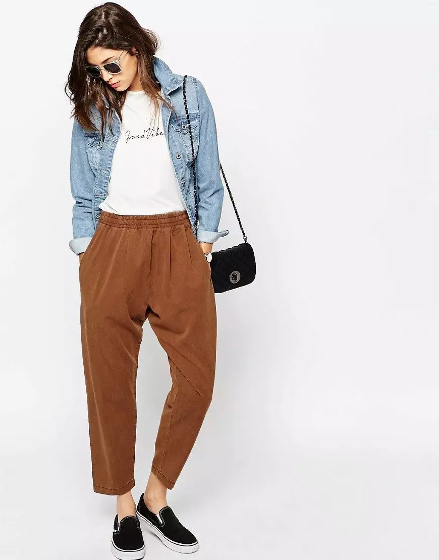 Brown pants (68 photos): What to wear 960_8