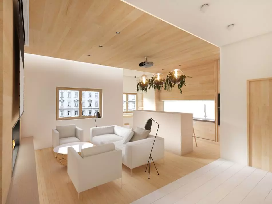 豪华吊灯含有低天花板（48张）：平坦和其他天花板现代吊灯在低天花板房间 9632_32