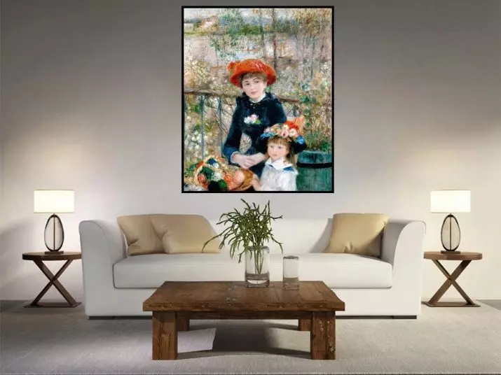 Maľby v obývacej izbe (44 fotografií): Vyberte modulárne a iné typy obrázkov v modernom štýle pre interiér haly v byte 9633_14
