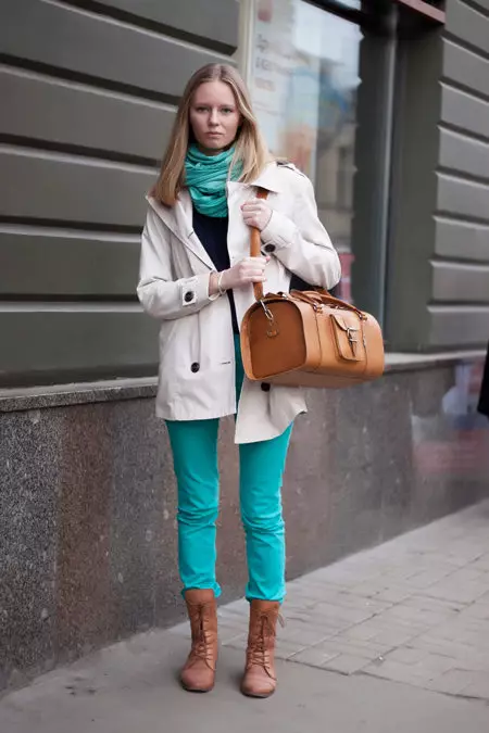 Turquoise pants (74 photos): what to wear 963_23