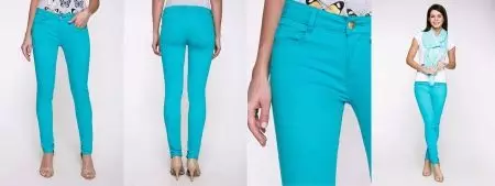 Turquoise pants (74 photos): what to wear 963_43
