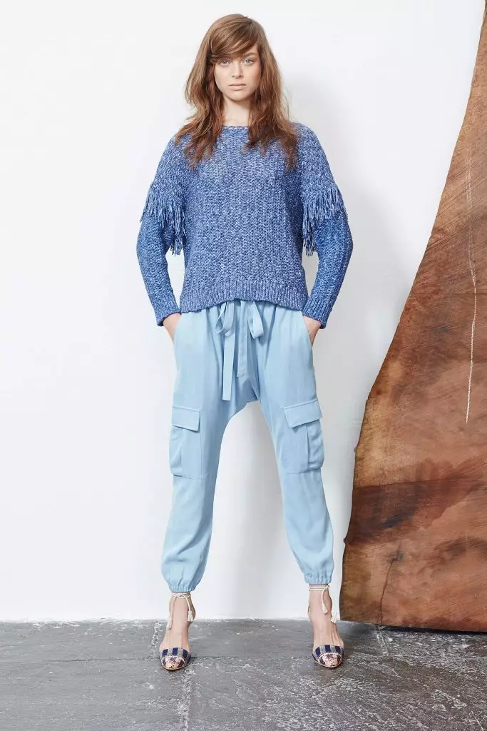 Knitted broek (62 foto's): Modieuze frouljusmodellen, mei wat te dragen, hoe't jo in stylfolle pak meitsje kinne mei breidstoppen 966_45