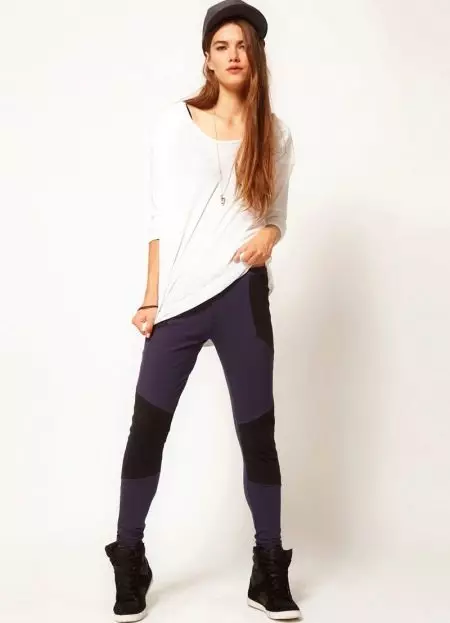 Трикотажні брюки (62 фото): модні жіночі моделі, з чим носити, як створити стильний костюм з брюками з трикотажу 966_60