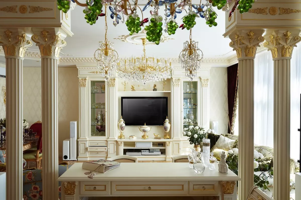经典客厅（88张照片）：风格的室内设计现代风格和美式典雅，美丽的客厅鲜艳的色彩，在房间里选择绘画 9681_27