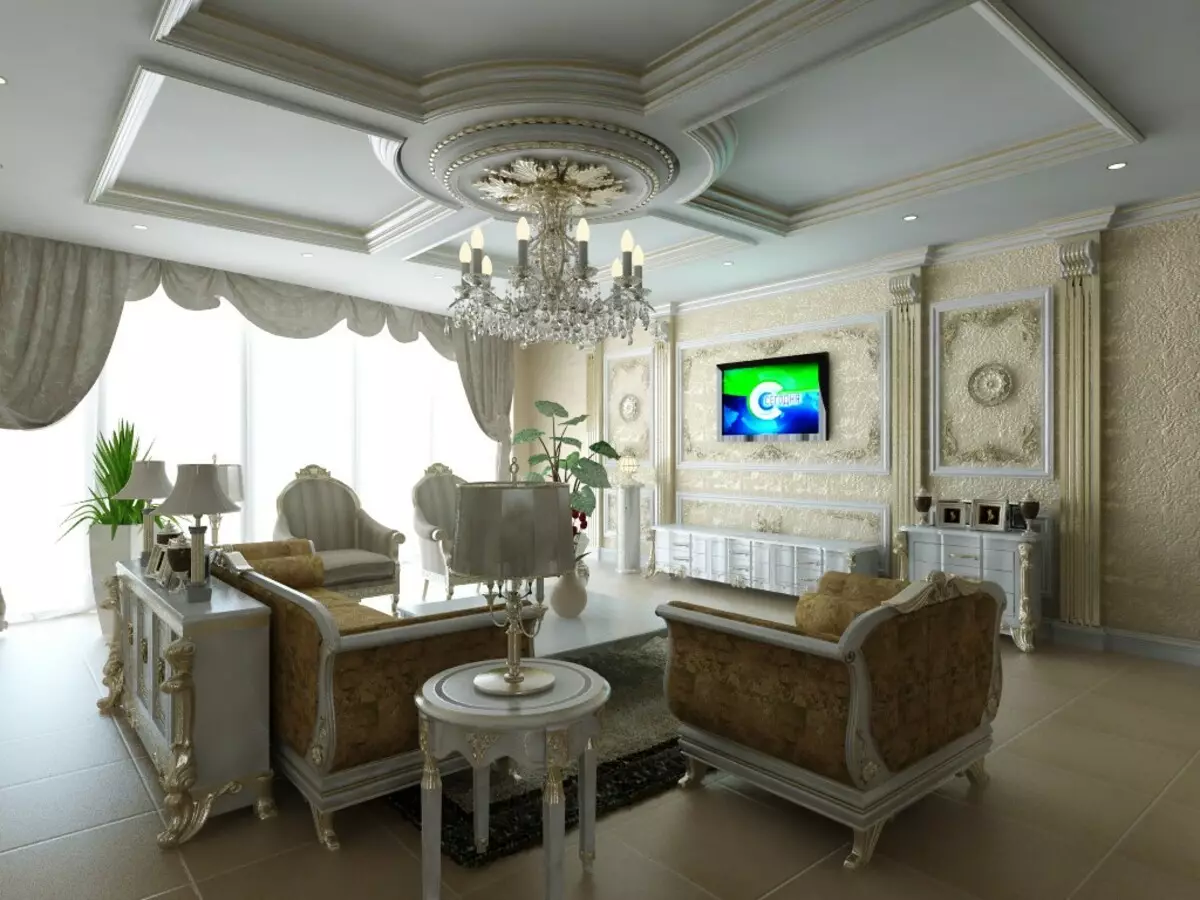 经典客厅（88张照片）：风格的室内设计现代风格和美式典雅，美丽的客厅鲜艳的色彩，在房间里选择绘画 9681_65