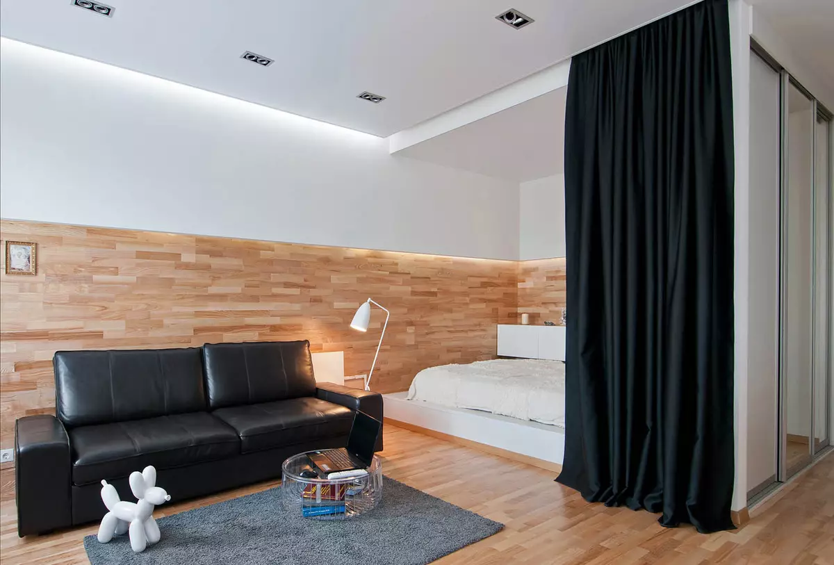Дизайн залу в квартирі (168 фото): нюанси оформлення інтер'єру віталень кімнат. Як оформити зал в звичайній квартирі красиво і просто? 9682_87