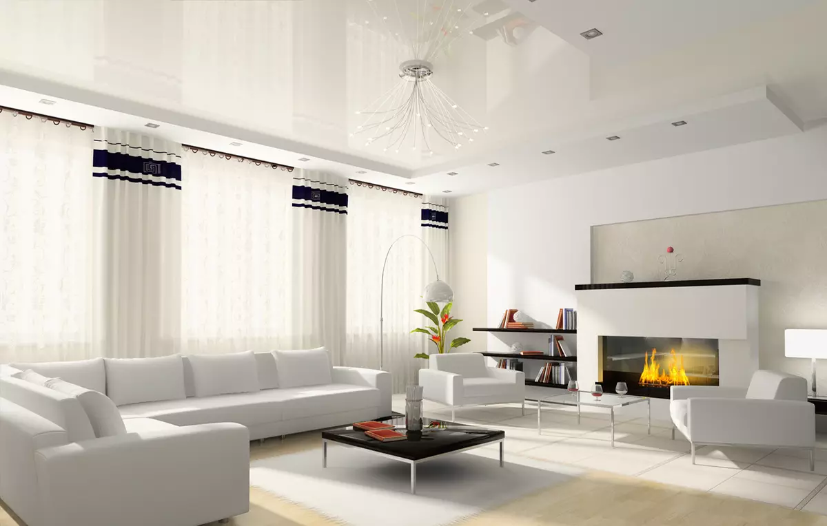 Stue i lette farver (80 billeder): Interiørdesign i klassiske og moderne lysstile, brugen af ​​lyse accenter i det lyse rum 9696_27