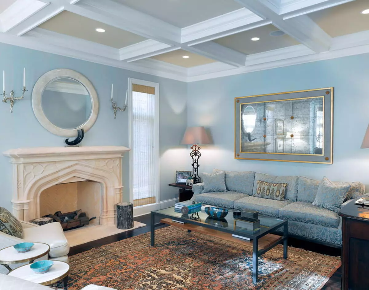 Stue i lette farver (80 billeder): Interiørdesign i klassiske og moderne lysstile, brugen af ​​lyse accenter i det lyse rum 9696_45
