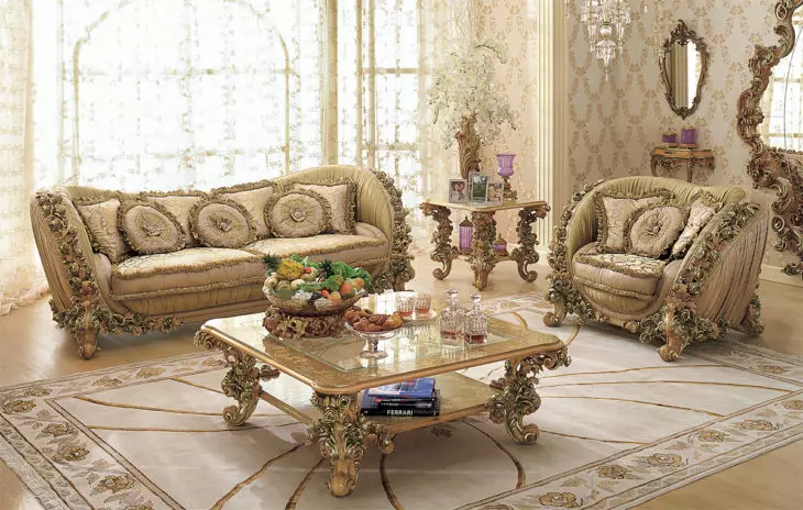 Mobiliário de sala de estar italiana (57 fotos): móveis da Itália em um estilo moderno, clássico e outro. Modelos de madeira e outros materiais 9707_37