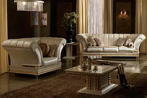 Mobiliário de sala de estar italiana (57 fotos): móveis da Itália em um estilo moderno, clássico e outro. Modelos de madeira e outros materiais 9707_40