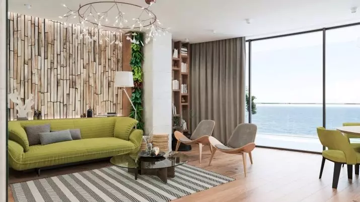 Mobles per a sala d'estar en estil modern (81 fotos): mobles de moda per al saló de l'estil de minimalisme i altres models elegants 9719_72
