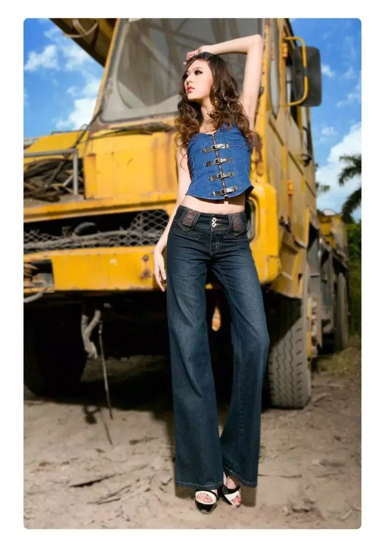 Pantalons amples femenins 2021 (82 fotos): Què a utilitzar, per a les dones amb malucs amples, la cintura, 971_34