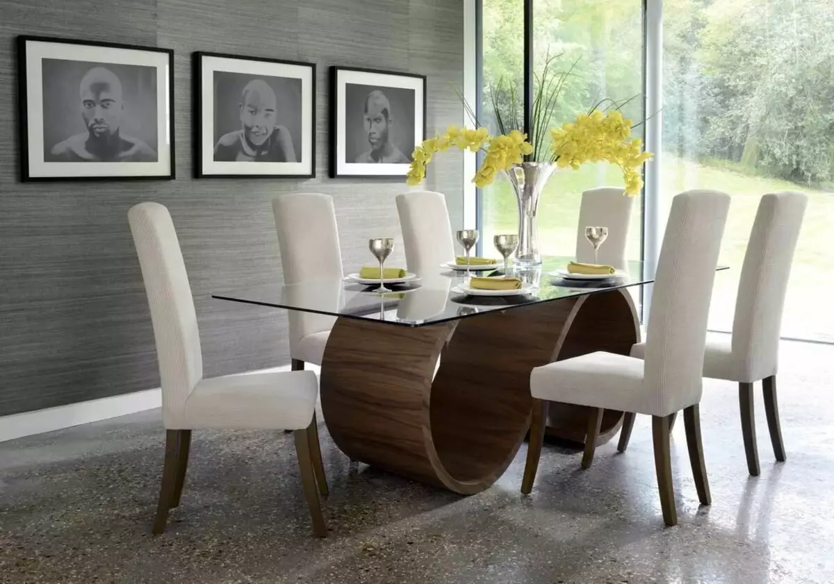 Дизайн кухонного стола. Стол обеденный Sagrada td 1397. Современный кухонный стол. Стильный стол. Обеденный стол в стиле Модерн.