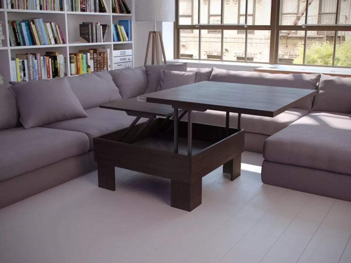 Extendable table for living: tips for choosing the oval and round the large dining table. Overview beautiful, modern tables of Russian production. Interesting examples 9732_5